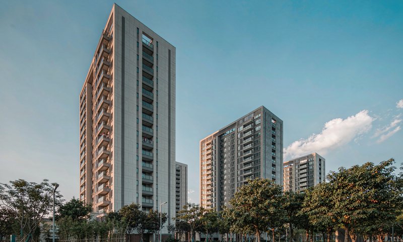 深圳核心区住宅楼群